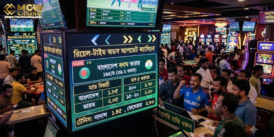 রিয়েল-টাইম অডস আপডেট রিয়েল-টাইম অডস আপডেট