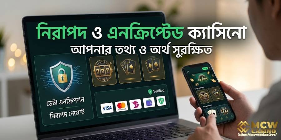 নিরাপদ ও এনক্রিপ্টেড নিরাপদ ও এনক্রিপ্টেড